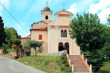 La chiesa Madonna delle Grazie a Rosignano Monferrato
